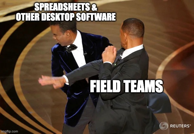 Field service management meme