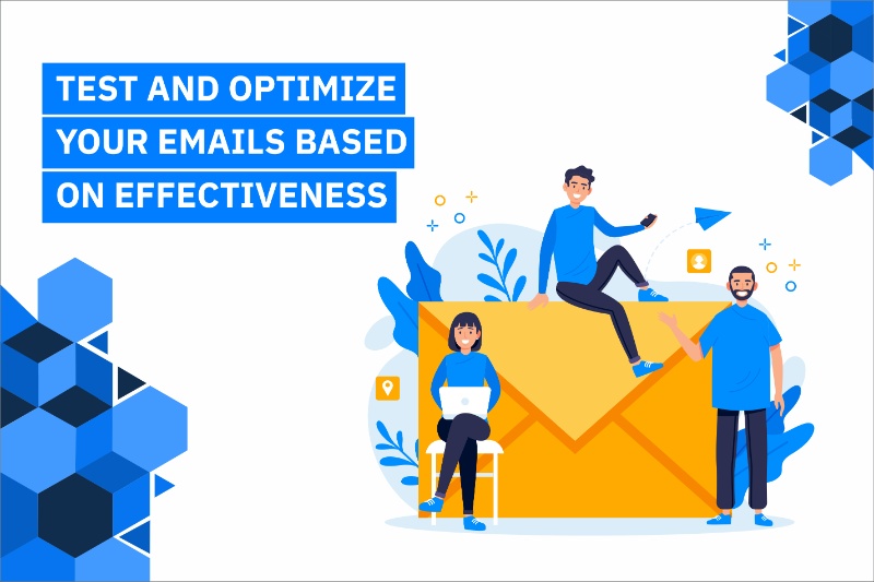 A/B test campaign to improve personalized email marketing